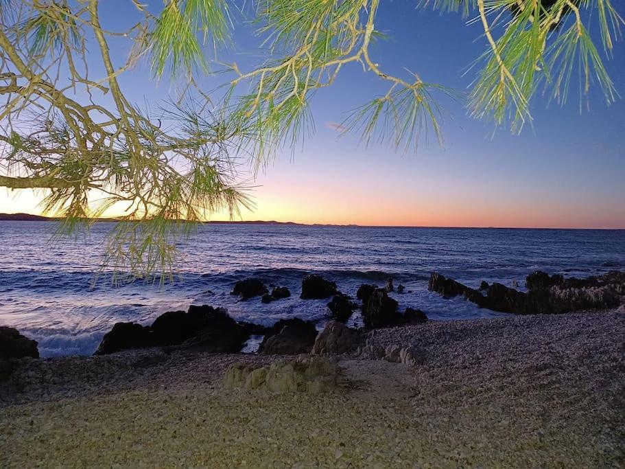 Dalmatia Rustica Comfortable One Bedroom+Fireplace Zara Esterno foto